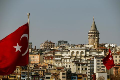 Blick auf Istanbul
