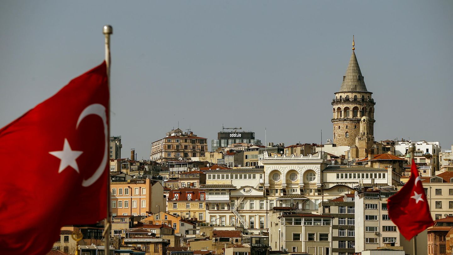 Blick auf Istanbul