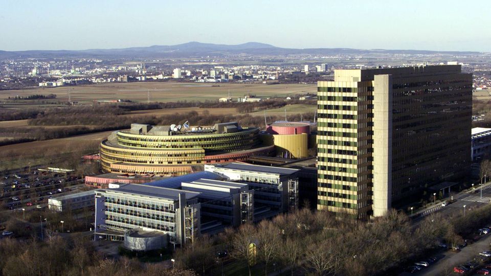 Das ZDF-Sendegelände auf dem Mainzer Lerchenberg.