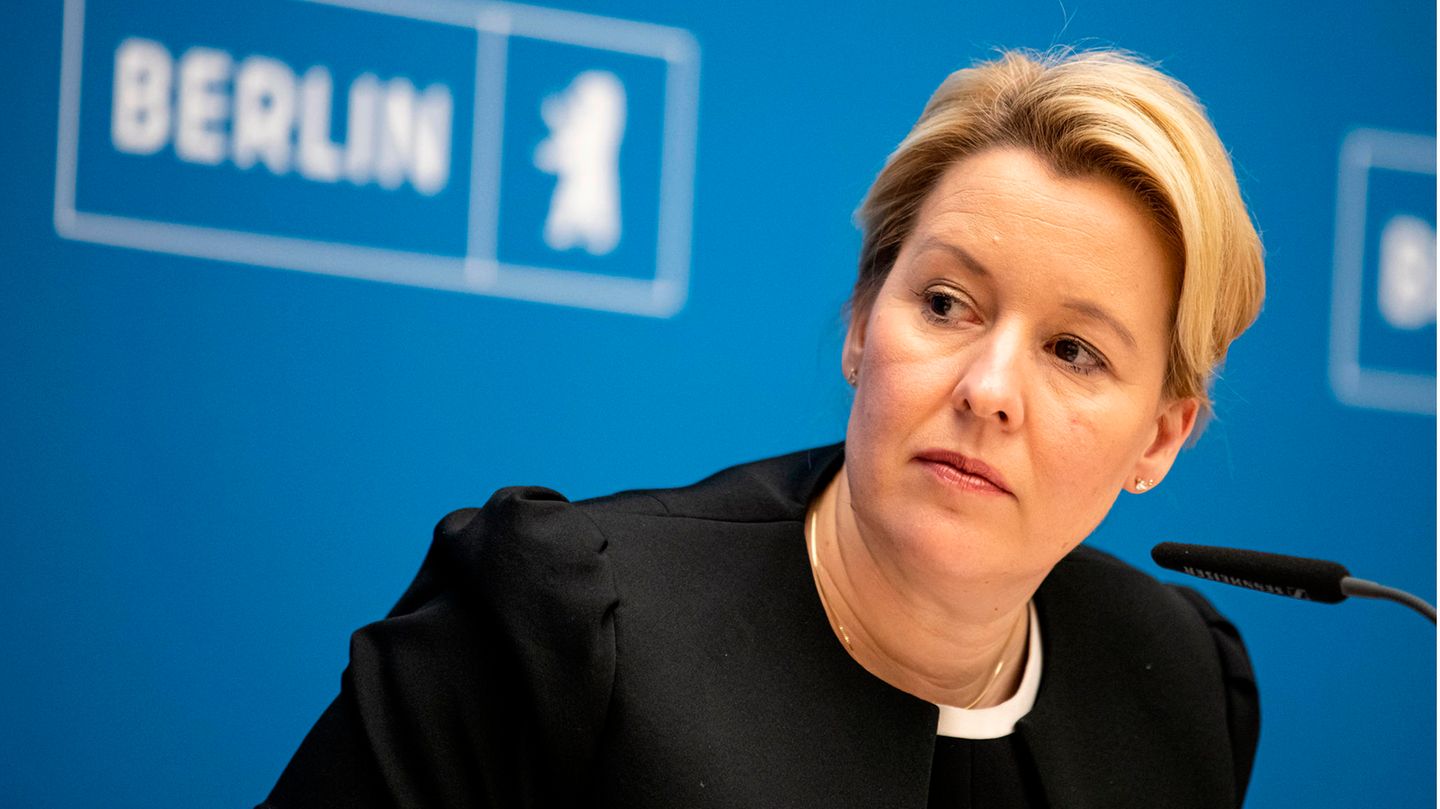 Franziska Giffey, Regierende Bürgermeisterin von Berlin