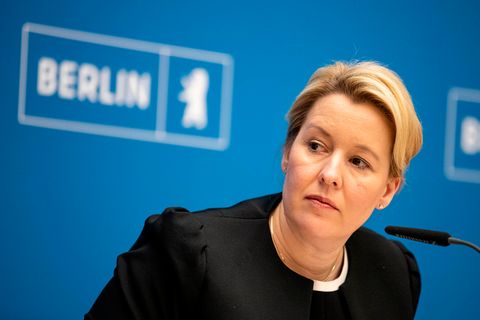 Franziska Giffey, Regierende Bürgermeisterin von Berlin