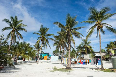 Strand auf Tuvalu