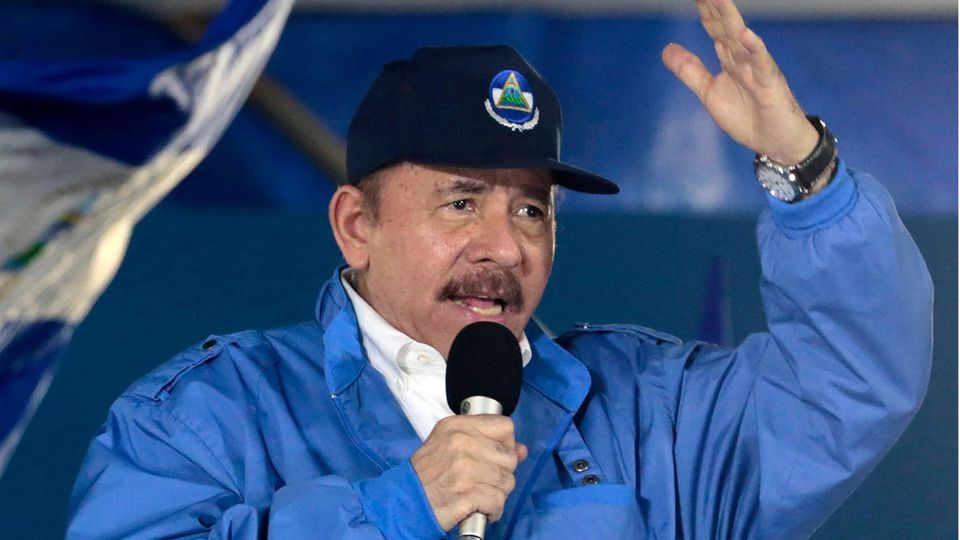 Der Präsident von Nicaragua, Daniel Ortega