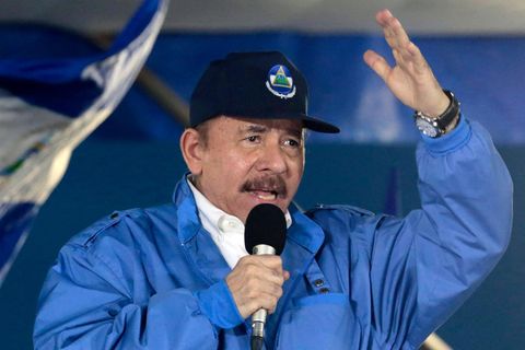 Der Präsident von Nicaragua, Daniel Ortega