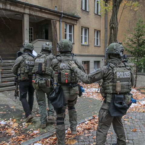 Das Sek-einsatzkommando Lichterfelde bei einer Übung