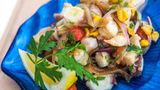 Ceviche Mixto aus Peru