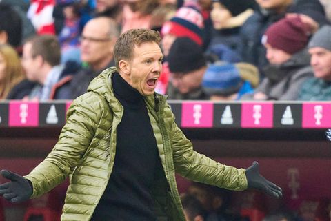 Julian Nagelsmann regte sich besonders in der ersten Halbzeit gegen den VfL Bochum über den Schiedsrichter auf