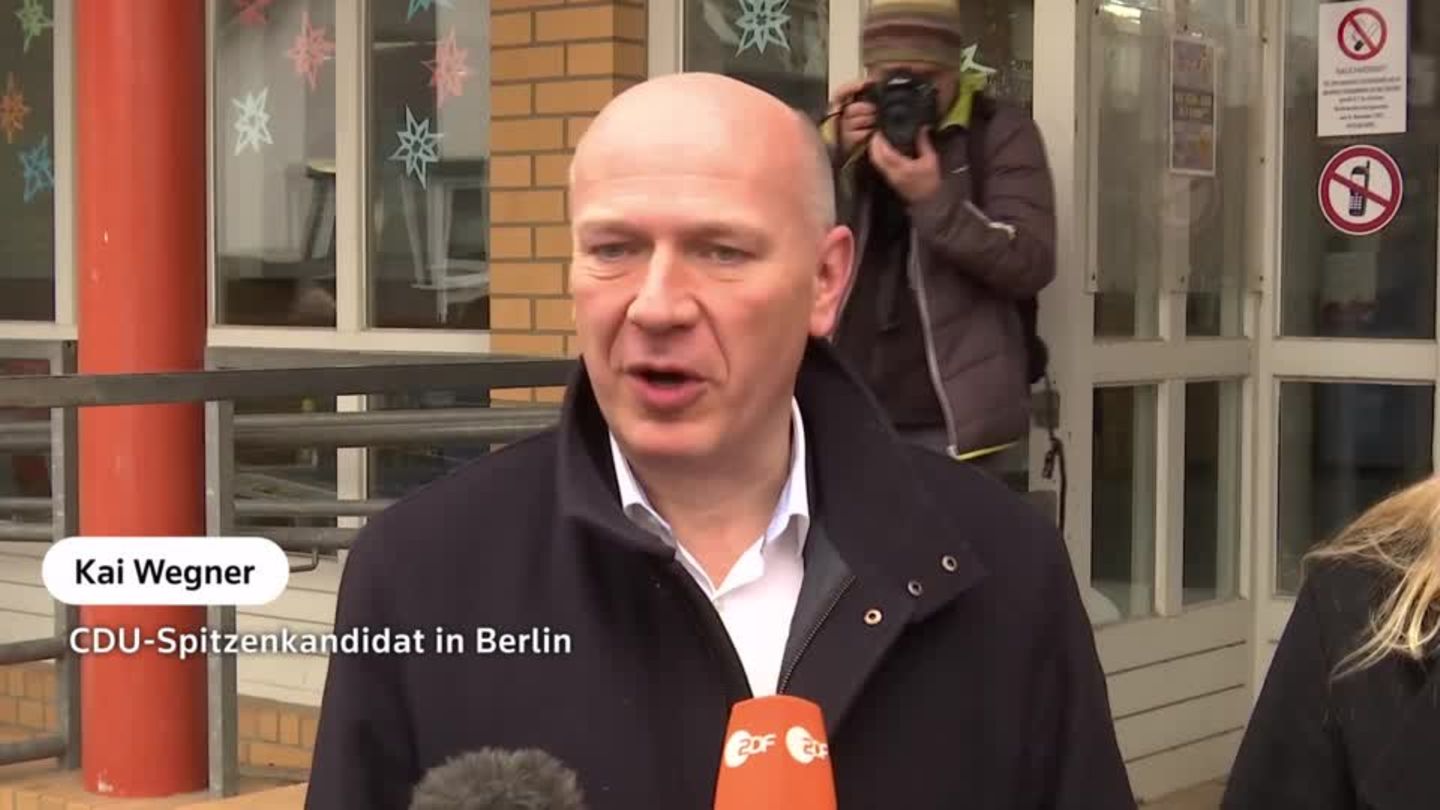 Berlin Election: CDU Candidate Wegner: "I Think People Want A Change In ...