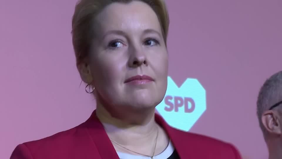 Video: Wahl in Berlin: Giffey räumt Niederlage ein Video: Wahl in Berlin: Giffey räumt Niederlage ein