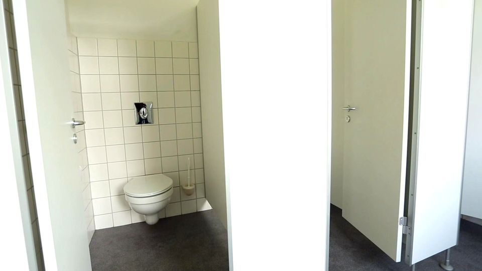 Öffentliche Toilette: Diese Kabine wird am häufigsten genutzt