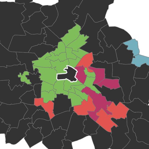 Wahlkarte Berlin