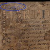 Schriftzug auf Seite 1 der MS. Selden Supra 30