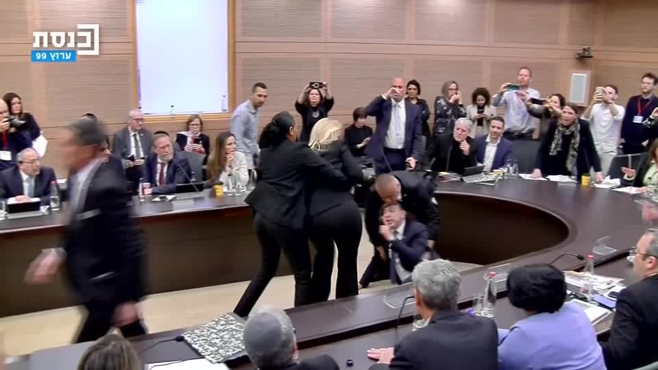 Video: Tumulte in der Knesset Video: Tumulte in der Knesset