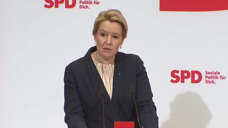 Video: Giffey fordert "Veränderungsagenda" für Berlin Video: Giffey fordert "Veränderungsagenda" für Berlin