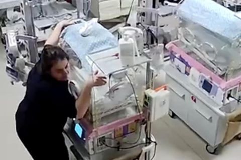 Krankenschwestern retten Neugeborene bei einem erneuten Erdbeben in der Türkei