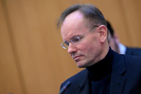Markus Braun im Gerichtssaal 