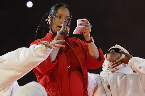 Rihanna beim Super Bowl