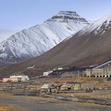 Verfallene Bergbaugebäude