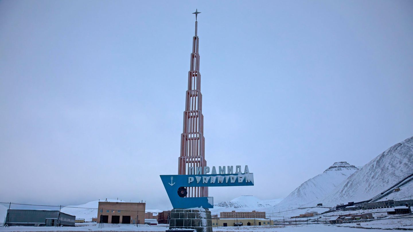 Das Erkennungsdenkmal von Pyramiden