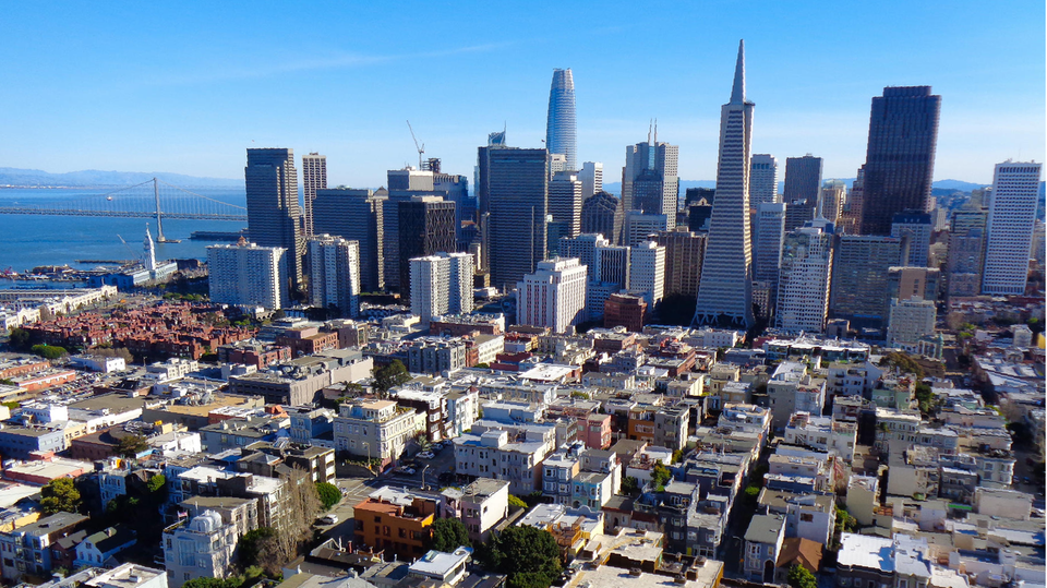 Downtown San Francisco: Im Epizentrum des Silicon Valley werden massenweise Mitarbeiter vor die Tür gesetzt