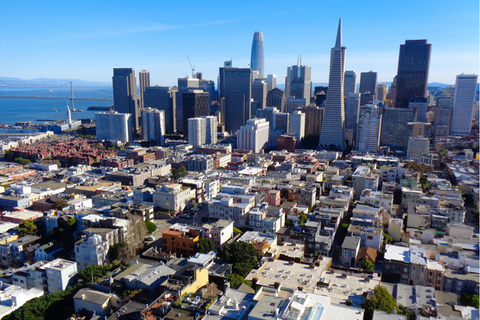 Downtown San Francisco: Im Epizentrum des Silicon Valley werden massenweise Mitarbeiter vor die Tür gesetzt