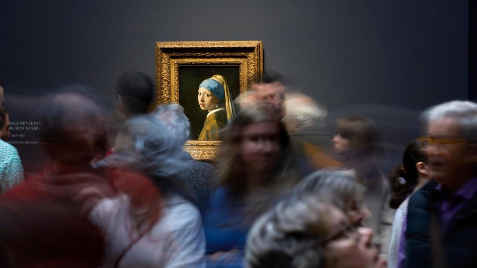 Einer der Höhepunkte der Johannes Vermeer-Schau im Rijksmuseum in Amsterdam: "Das Mädchen mit dem Perlenohrring" (um 1664–67)