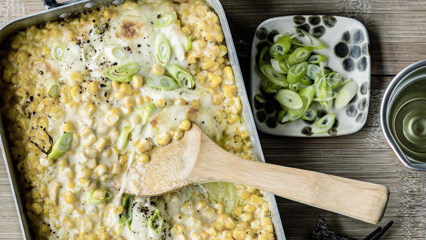 Rezept für koreanischen Maiskäse