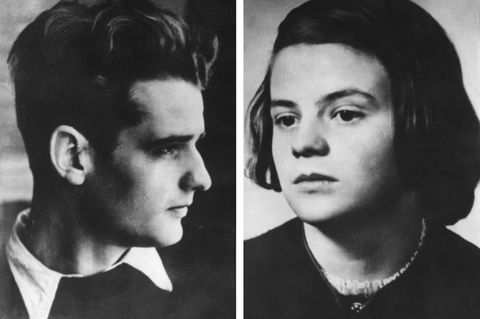 Hans und Sophie Scholl von der Weißen Rose