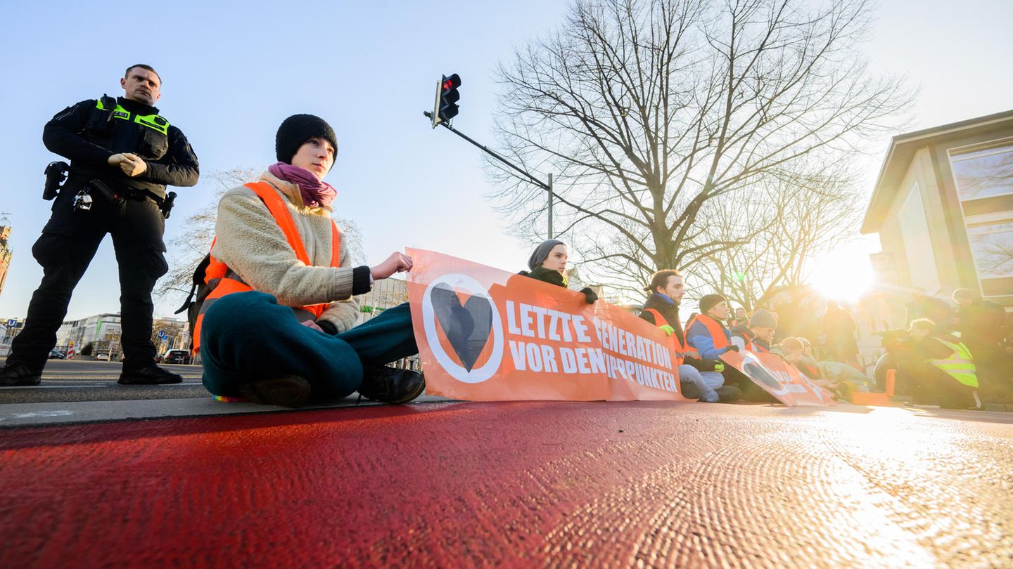Klimaprotest Letzte Generation