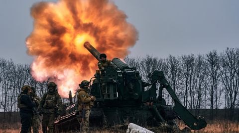 Ukrainische Soldaten