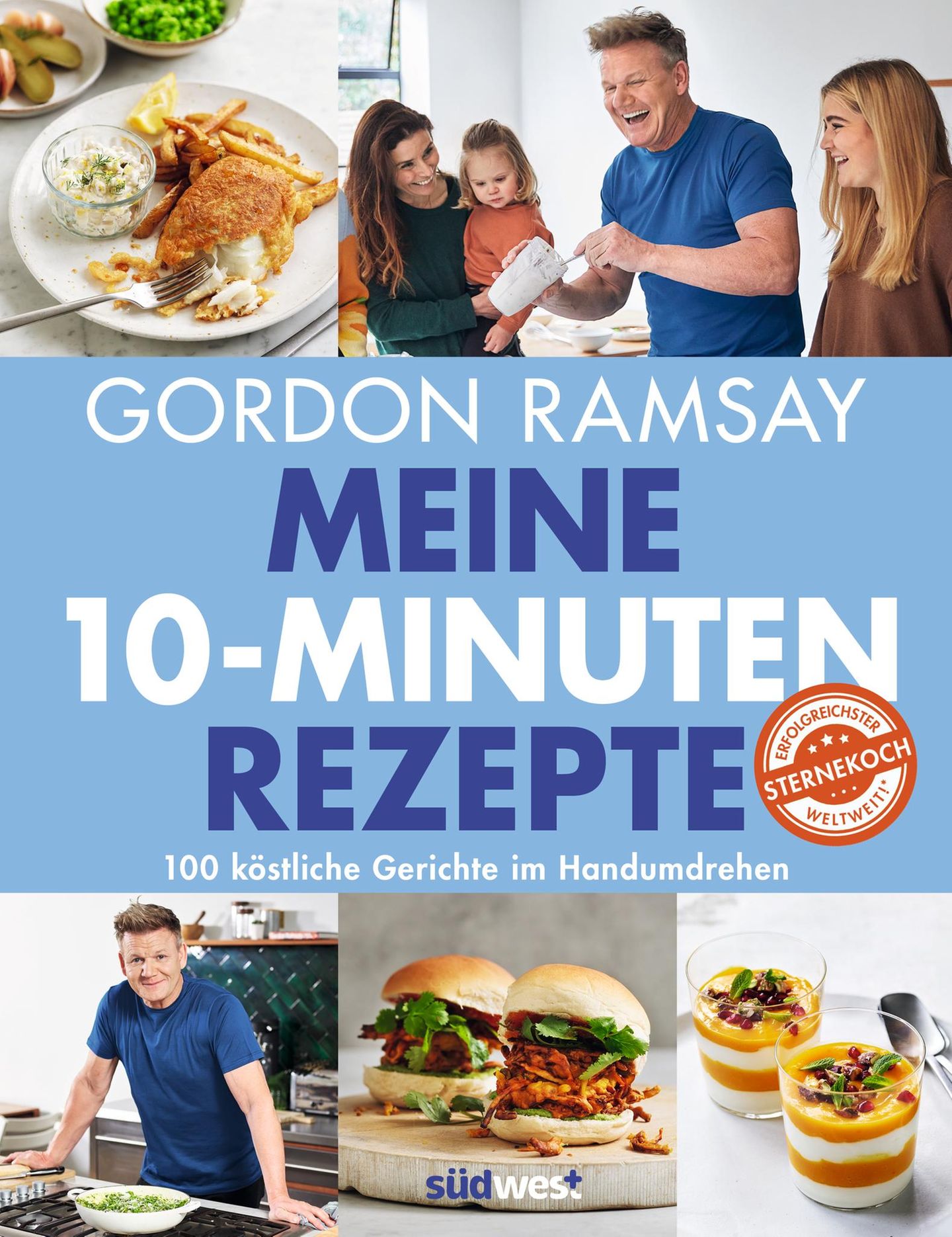 Buchcover von "Meine 10-Minuten Rezepte: 100 köstliche Gerichte im Handumdrehen"