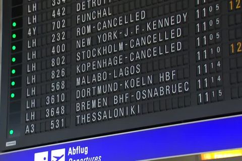 Video: Konzernweiter IT-Ausfall bei Lufthansa - Flugbetrieb gestört