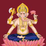 Illustration des Sitz des Vollkommnen im Yoga