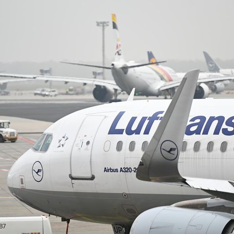 Die Lufthansa kämpfte am Mittwoch mit zahlreichen ausgefallenen Flügen