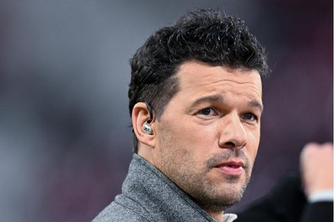 Ex-Nationalspieler Michael Ballack im Stadion