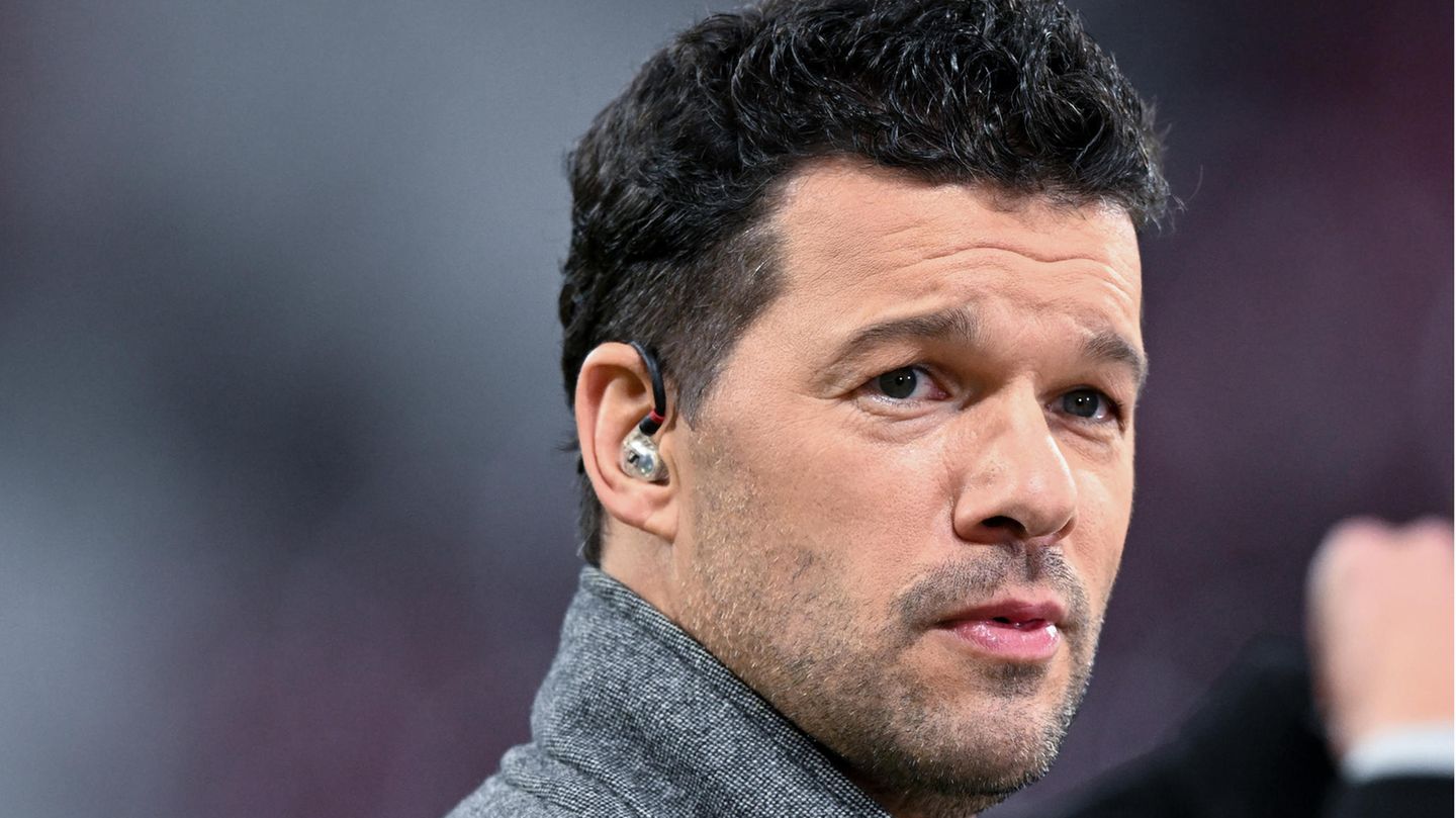 Ex-Nationalspieler Michael Ballack im Stadion
