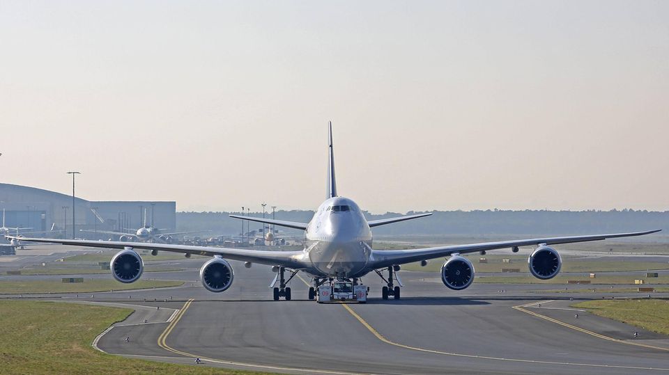 Boeing 747-8 flog gerade einmal 30 Stunden: Luxus-Jet wird verschrottet ...