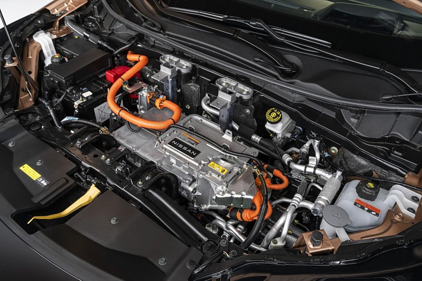 ERlektromotor vorne im Nissan Ariya e-4orce