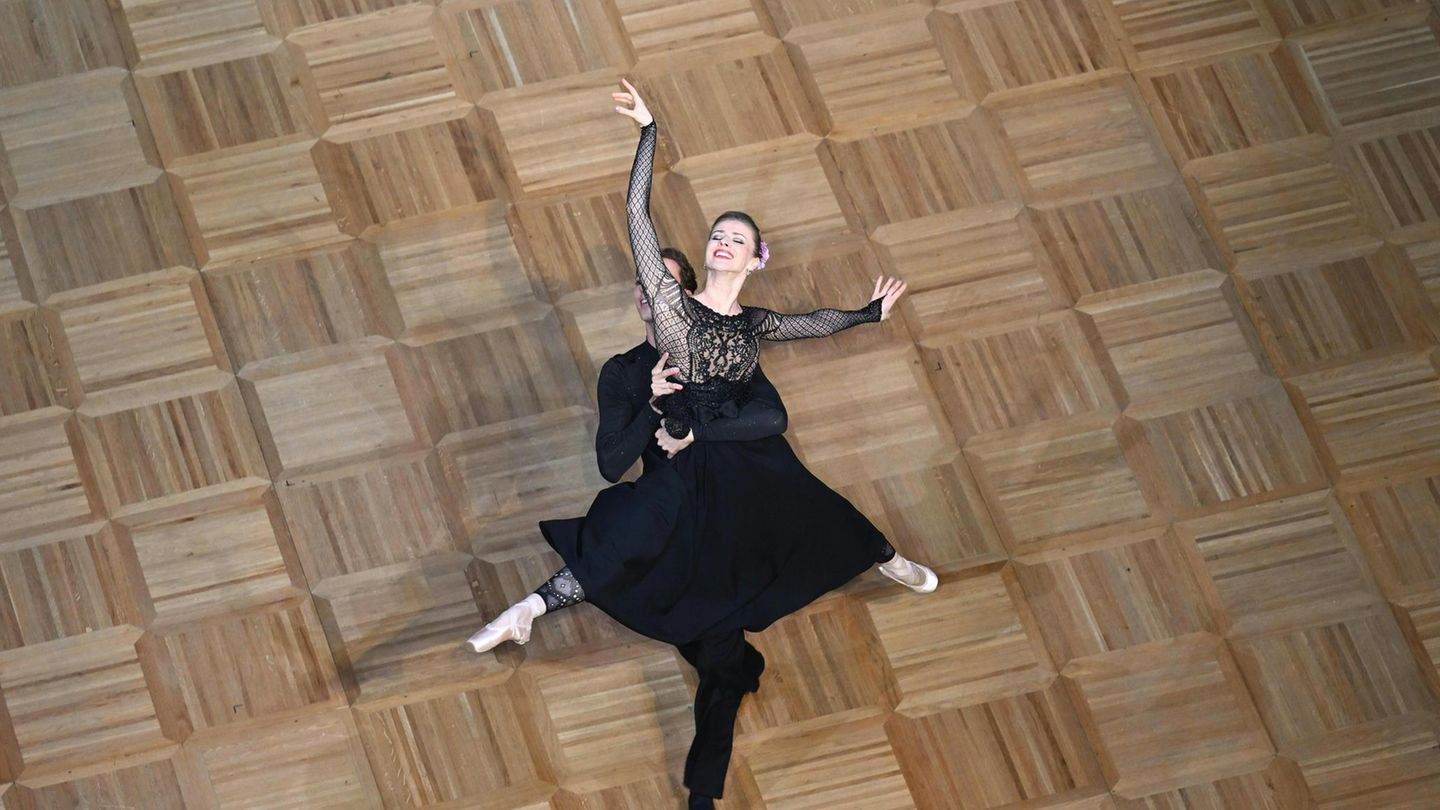Balletteinlage beim Opernball