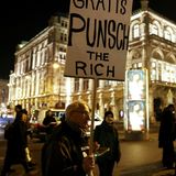 Demonstration vor der Staatsoper