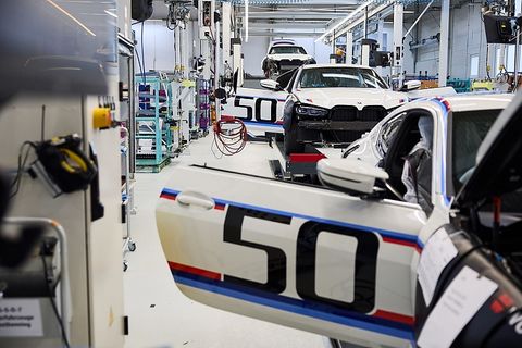 Produktion BMW 3.0 CSL
