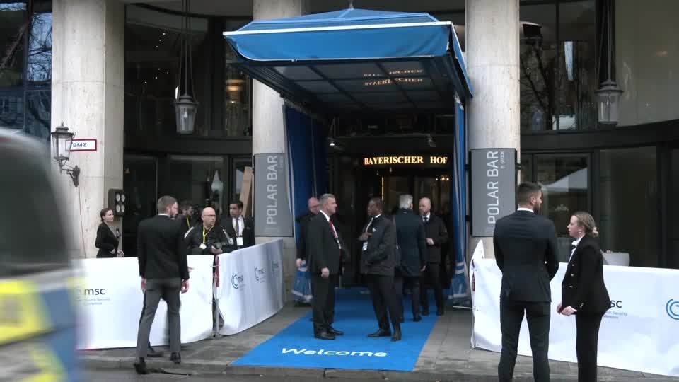 Video: Münchner Sicherheitskonferenz: Großeinsatz für die Polizei