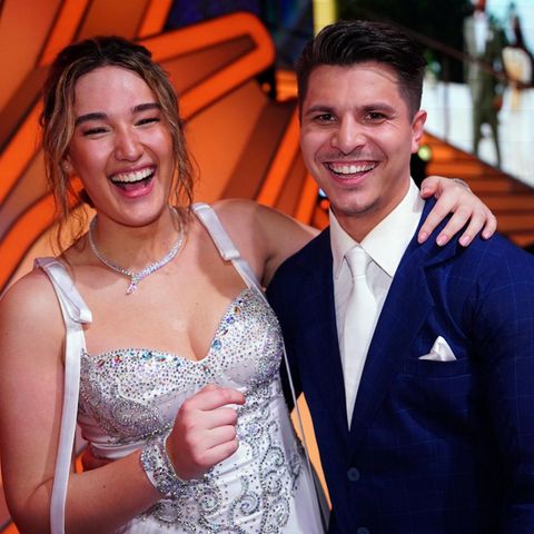 Alex Mariah Peter und ihr Profi-Tanzpartner Alexandru Ionel