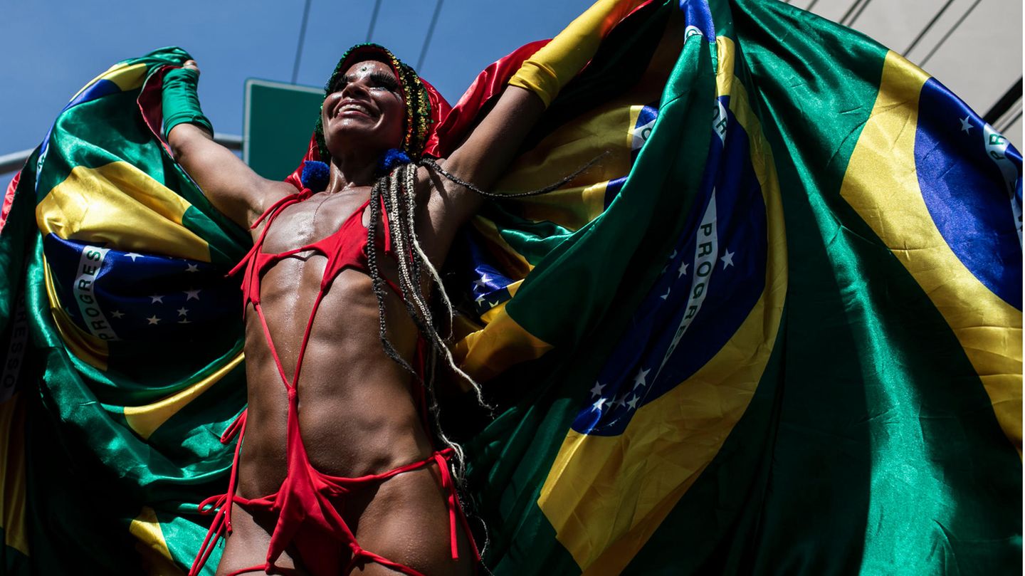 Karneval in Rio. Straßenkarneval