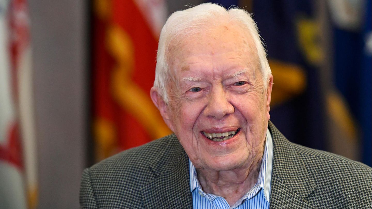 Jimmy Carter im April 2018