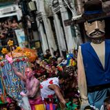 Karneval Rio Strassenkarneval Umzug