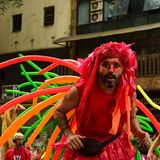 Karneval Rio Mann tanzt