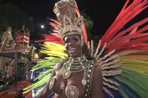 Video: Karneval in Rio: Auf dem Weg zum Höhepunkt