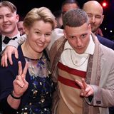 Felix Lobrecht mit Franziska Giffey