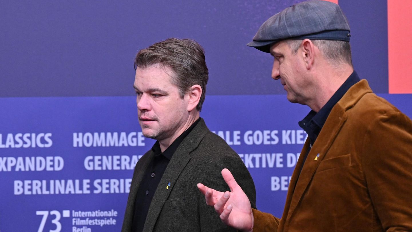 Matt Damon und Nenad Cicin-Sain